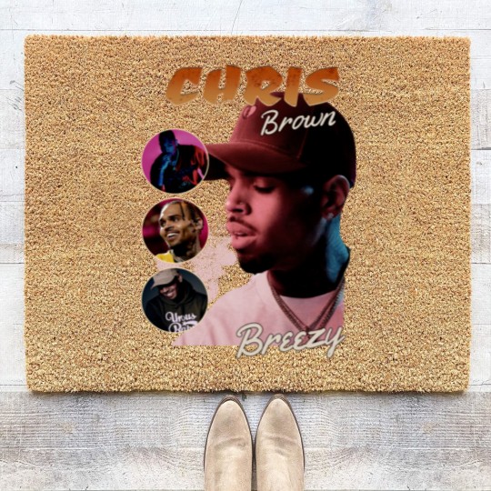Discover Chris Brown Under The Influence Tour Cotton Coir Doormats