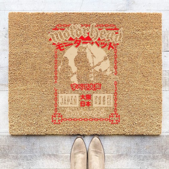 Discover Motorhead Coir Doormats: Loud in Osaka