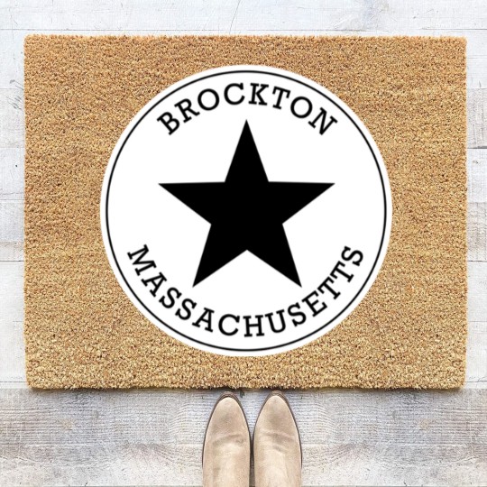 Discover Brockton Massachusetts T Coir Doormats