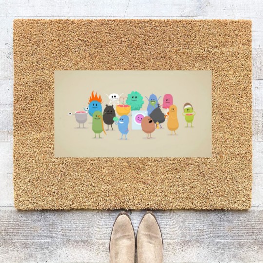 Discover Dumb Ways to Die Coir Doormats