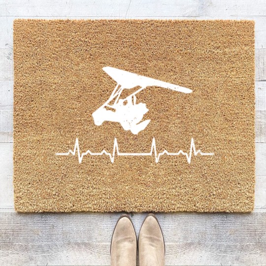 Discover Ultralight Aviation Heartbeats Coir Doormats Coir Doormats