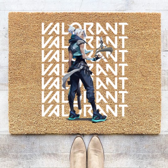 Discover 2 Valorant Jett Coir Doormats