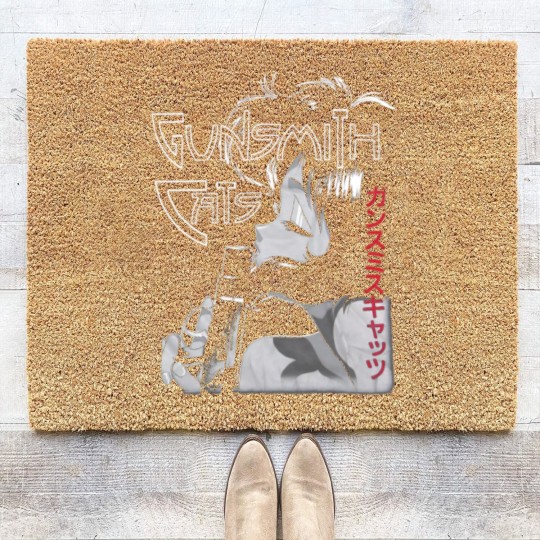 Discover Vintage Gunsmith Cats | Essential Coir Doormats