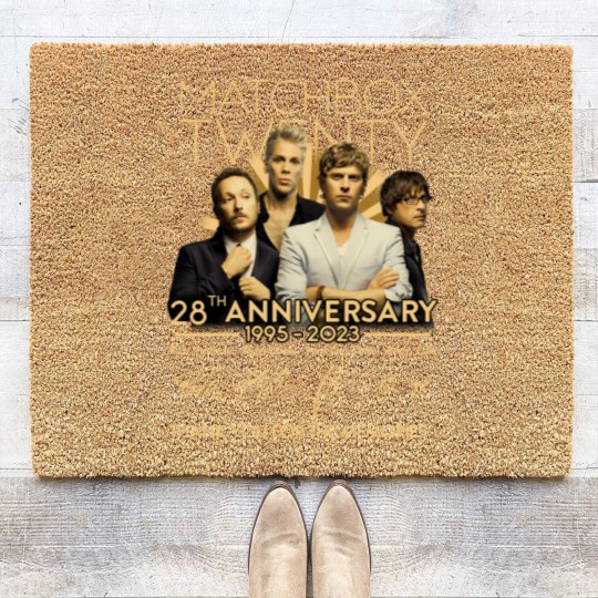 Discover 28 Years Of Matchbox Twenty Band Coir Doormats