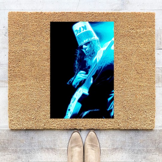 Discover Buckethead Electric Tears Graphic . Coir Doormats