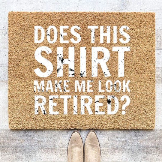 Discover Retired retirement Coir Doormats Coir Doormats