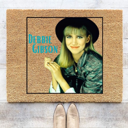 Discover Debbie Gibson Unisex Softstyle Coir Doormats, Shake Your Love