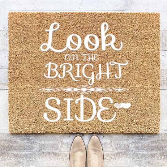 Discover look on the bright side Coir Doormats