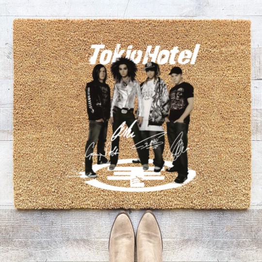 Discover Tokio Hotel Band Music Coir Doormats, Tokio Hotel Concert 2023 Coir Doormats