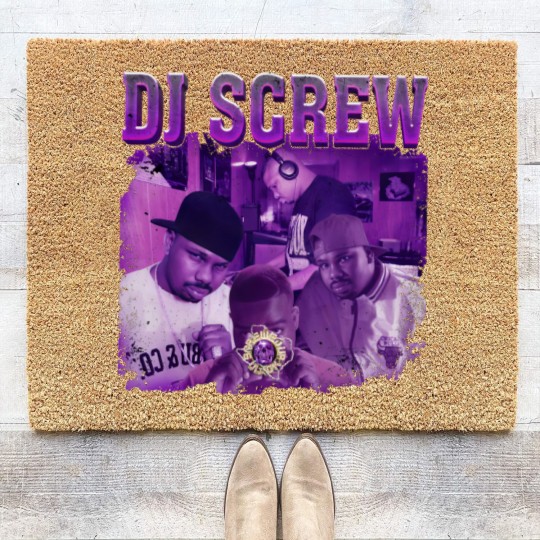 Discover DJ Screw 90s Inspired Vintage Coir Doormats