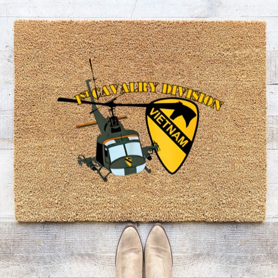 Discover 1st Cavalry Division - Vietnam - 1st Cavalry Division - Coir Doormats