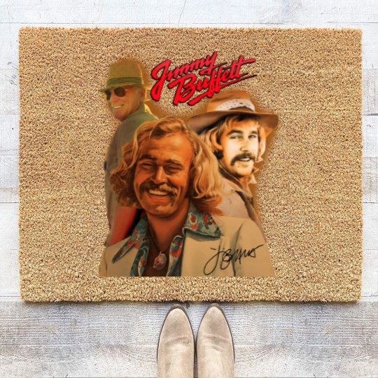 Discover Music Tour Coir Doormats Jimmy Buffett 2023 Tour Coir Doormats