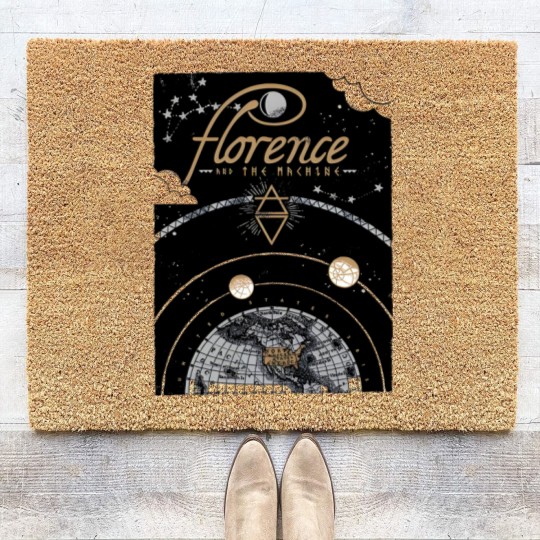 Discover Vintage Florence And The Machine Coir Doormats