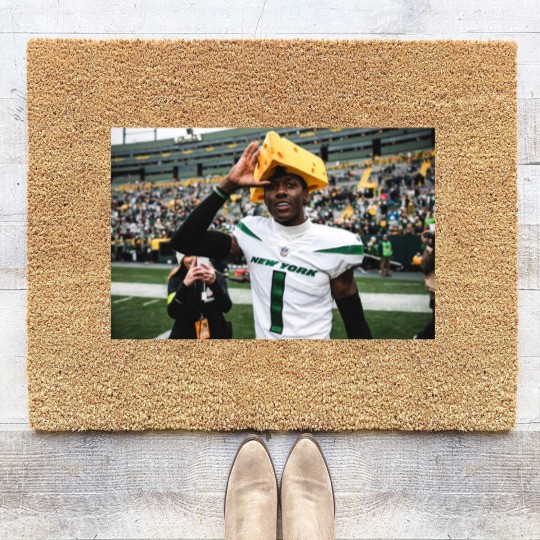Discover Sauce Cheesehead Coir Doormats