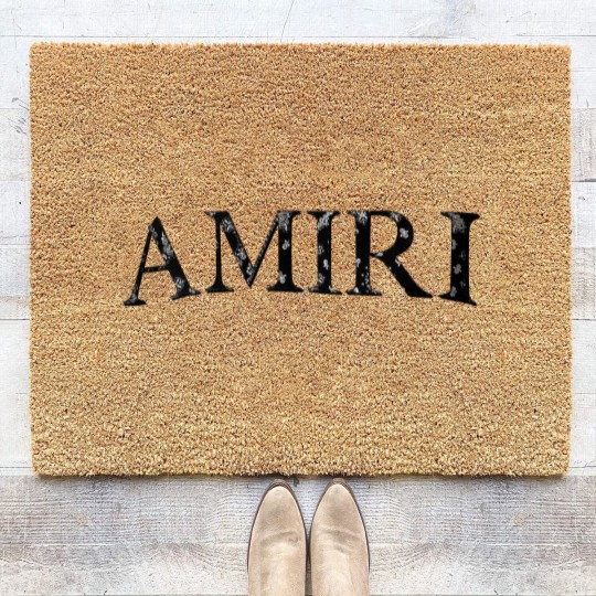 Discover Coir Doormats White - Bandana Logo