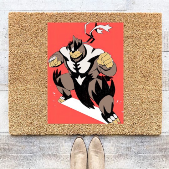 Discover Urshifu Master of Combat ready to fight Classic Coir Doormats