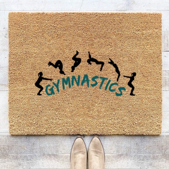 Discover Gymnastics - Backlip Coir Doormats