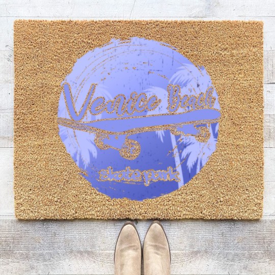 Discover Venice Beach Skatepark Coir Doormats