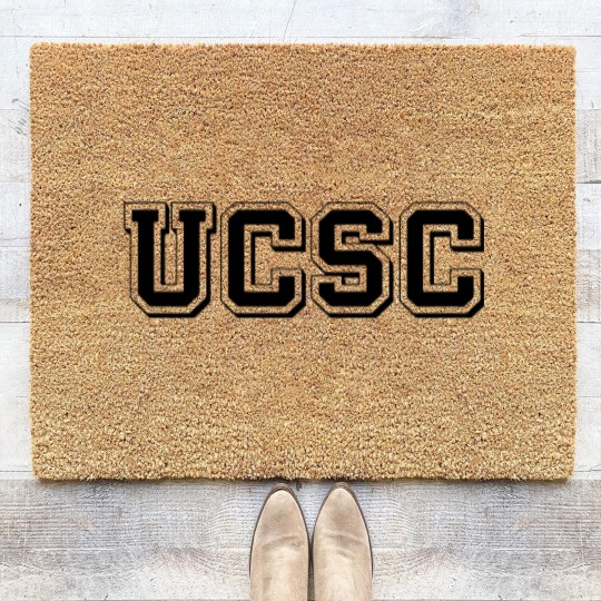 Discover UCSC University Pride Coir Doormats
