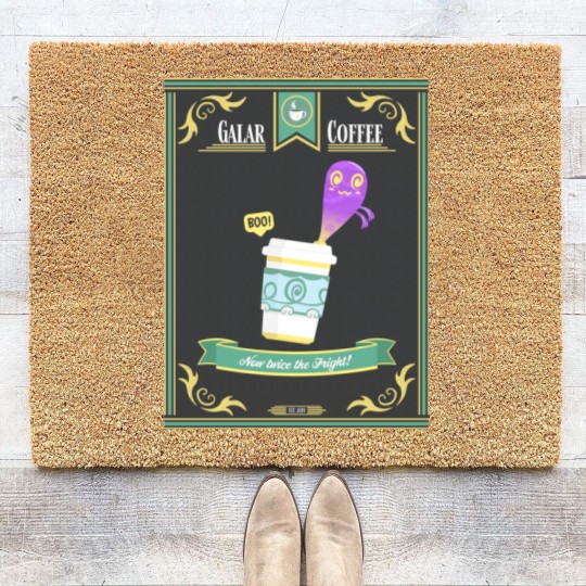 Discover Galarian Polteageist - Coffee Coir Doormats