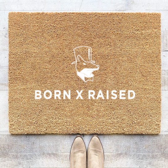 Discover born x raised Coir Doormats