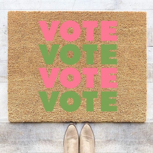 Discover Vote Vote Vote 2020 Sorority Paraphernalia Aka Coir Doormats