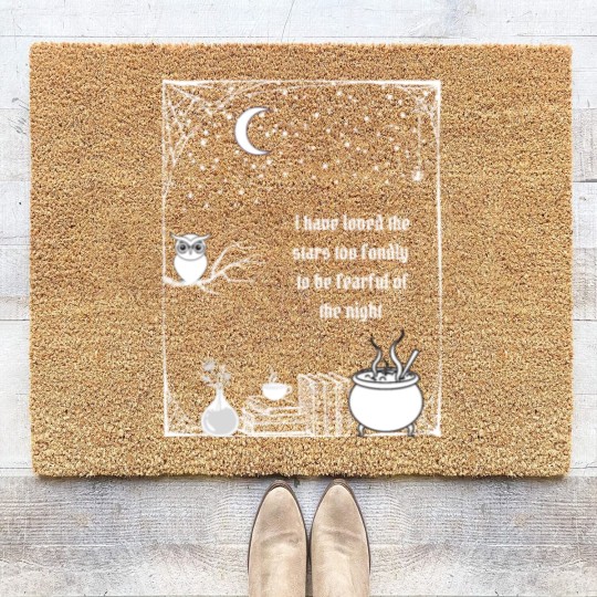 Discover I have loved the stars too fondly Coir Doormats
