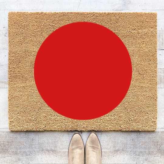 Discover Red Dot Coir Doormats