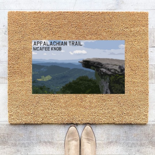 Discover McAfee Knob - Painted Coir Doormats
