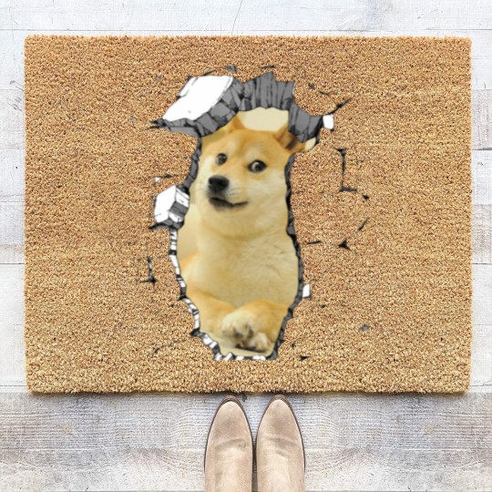 Discover Doge Coir Doormats