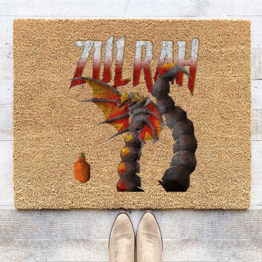 Discover Vintage Zulrah (Magma) Old School RuneScape Coir Doormats