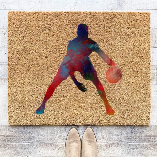 Discover basketball player #basketball #sport - Basketball - Coir Doormats
