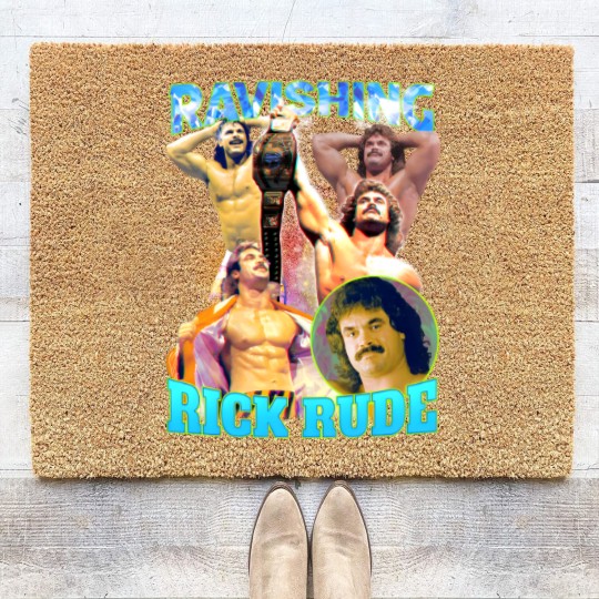 Discover R.Ic.K R.U.D.E Bo.O.Tl.E.G Coir Doormats