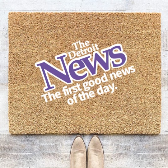 Discover Drew Barrymore Detroit News Coir Doormats