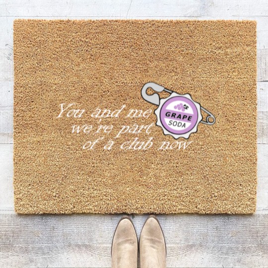 Discover Up; Grape Soda Pin Coir Doormats