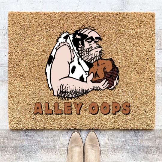 Discover Bowling Alley Oops Coir Doormats
