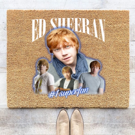 Discover Vintage E.d She.Eran #1 Supe.rfan Unisex Coir Doormats, E.d Sheer.an 2023 Tour Coir Doormats