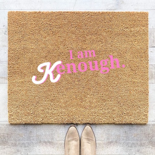 Discover I am enough I am kenough - I Am Kenough - Coir Doormats