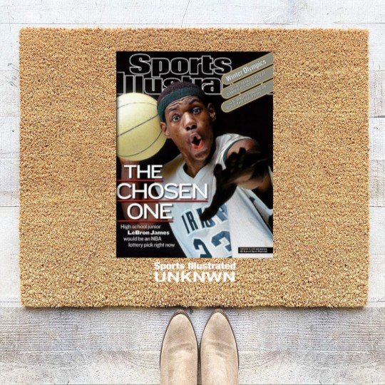 Discover LeBron James Sprorts The Chosen One Coir Doormats ,King James Coir Doormats