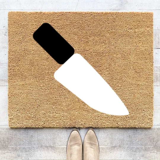 Discover Knife Emojis Coir Doormats