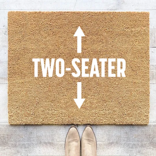 Discover Festival Two-seater Coir Doormats