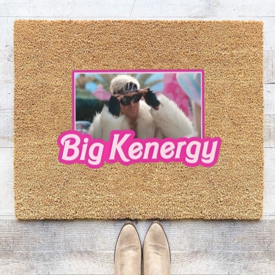 Discover I am Kenough Big Kenergy Coir Doormats, Barbie Inspired Coir Doormats