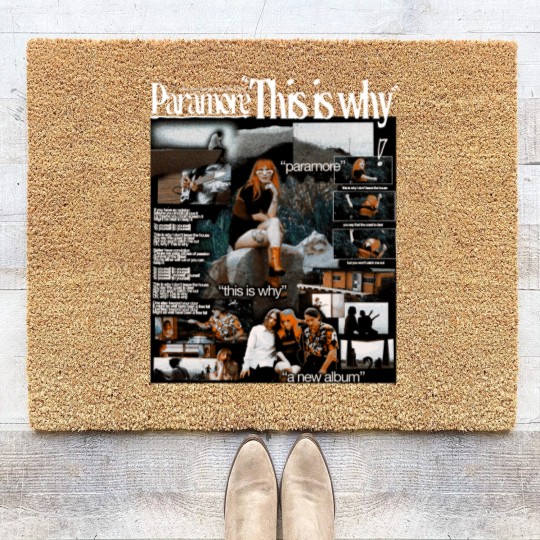Discover This Is Why Coir Doormats, Paramore Riot Coir Doormats, 2023 Tour Paramore Coir Doormats, Music Tour 2023 Coir Doormats