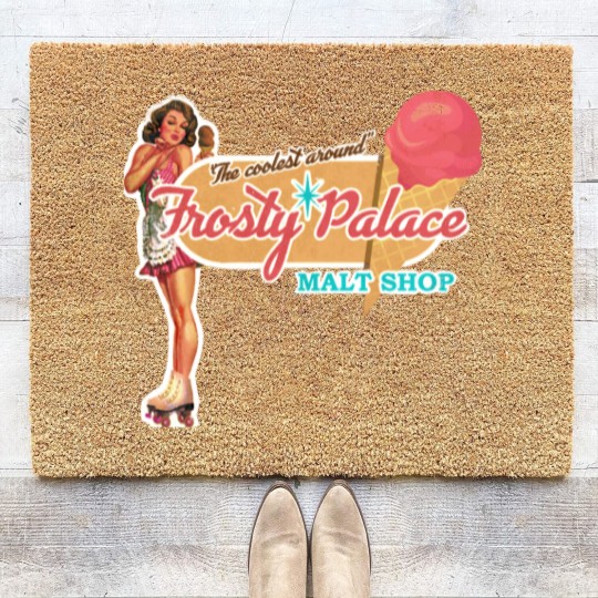 Discover Frosty Palace, distressed from GREASE - Grease - Coir Doormats