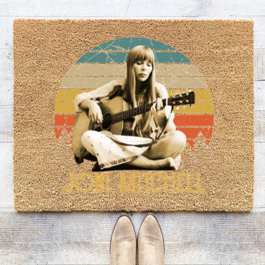 Discover Joni Mitchell  Classic Coir Doormats