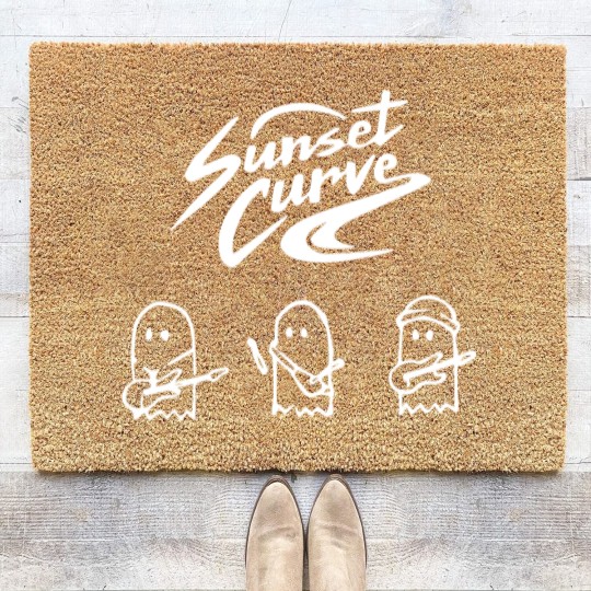 Discover Sunset Curve Coir Doormats, Music Band Coir Doormats, Julie And The Phantoms Tees