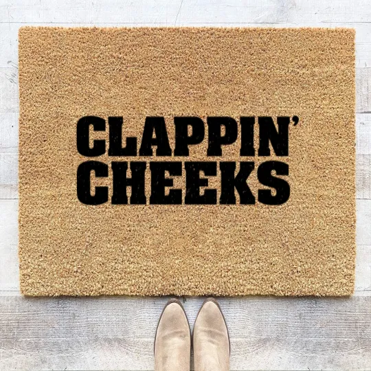 Discover CLAPPIN CHEEKS Coir Doormats