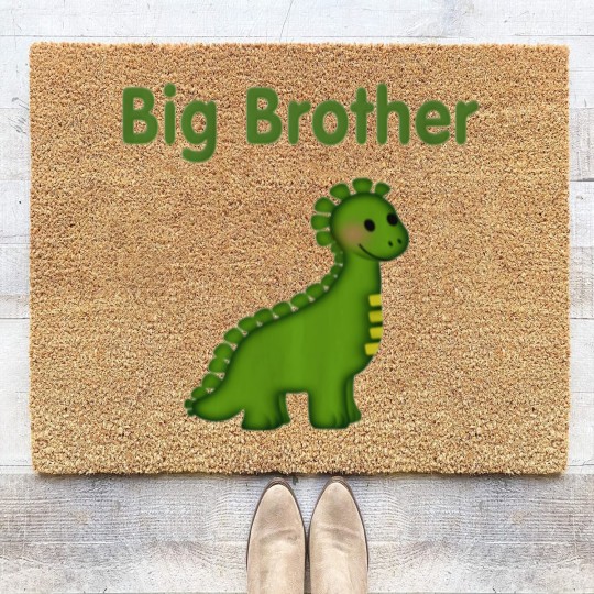 Discover Dino Big Brother Coir Doormats