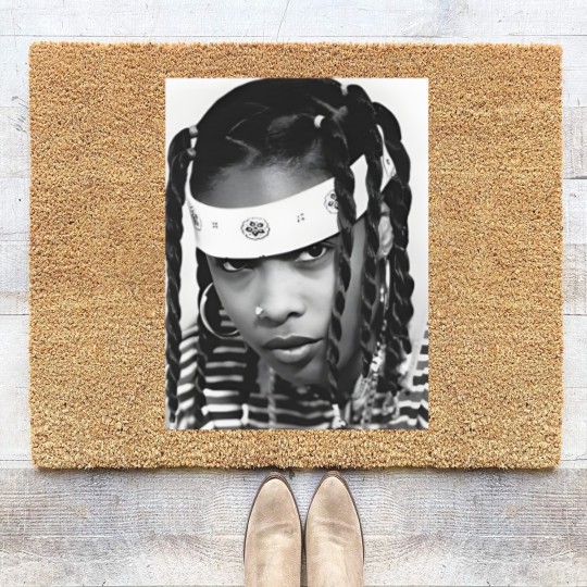 Discover Da Brat Coir Doormats, Rap Queen Coir Doormats, Old School Hip Hop Coir Doormats, 90's Hip Hop, Aesthetic Clothing, Unisex Cotton Coir Doormats