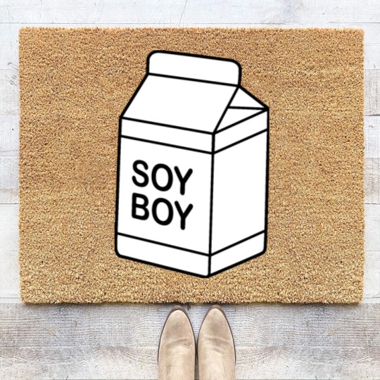 Discover Soy Boy vegan bucket hat Coir Doormats